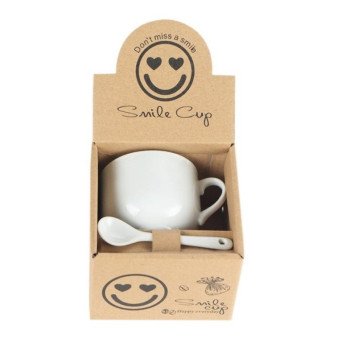 Ceramic cup gift box set coffee cup creative mug logo event promotion gift cup companion gift water cup