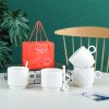 Ceramic cup gift box set coffee cup creative mug logo event promotion gift cup companion gift water cup