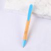Double bamboo pattern pen box gift pen set environmentally friendly bamboo ballpoint pen advertising gift pen engraving company logo