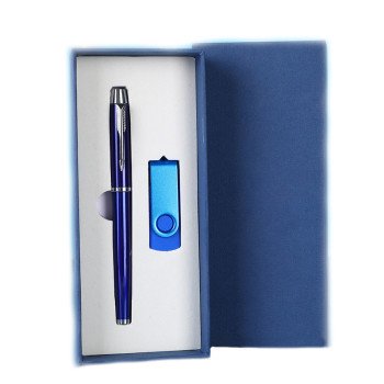 Metal signature pen business gift set heavy-touch metal gel pen practical commemorative gift pen
