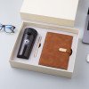 High-end atmospheric notepad thermos cup set business gift office conference gift box event gift handprint logo