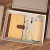 A5 business notebook Chinese style wooden bookmark thermos cup gift box set gift event with gift seal logo