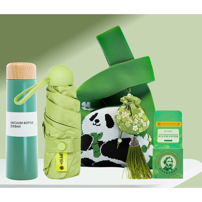 Gift set, thermos cup, umbrella, business souvenir, anniversary gift, practical gift for customers