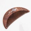 Wooden comb for girls, portable mirror comb gift box for holiday gifts, high-end wooden crafts