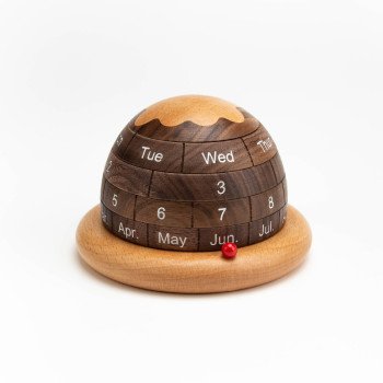 Planet Desk Calendar Wholesale Living Room Study Wooden Desk Calendar Creative Ornament Gift Wooden Perpetual Calendar Office Calendar