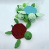 Nordic Purely Handmade Knitted Coasters Cute Turtle Lamb Insulated Table Placemats