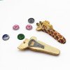 Beer bottle opener magnetic refrigerator magnet creative cute animal wooden beer opener tool wine opener kitchen utensils