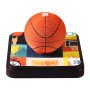 2025 Creative Desk Calendar Business Souvenir Desktop Ornament 3D Three-dimensional Note Book Basketball Panoramic Paper Carving Calendar