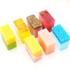 Handmade Soap Rose Lavender Transparent Essential Oil Soap Cleansing Fragrance Jelly Soap