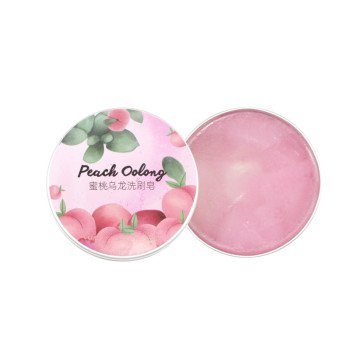 Beauty Egg Cleaning Soap Makeup Brush Washing Soap Peach Oolong Flavor Makeup Remover Soap Manufacturer Wholesale Cleaning Soap Handmade Soap
