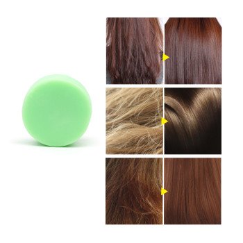 Aluminum box hair care soap essential oil hair care soap moisturizing hair care plant essence care for hair