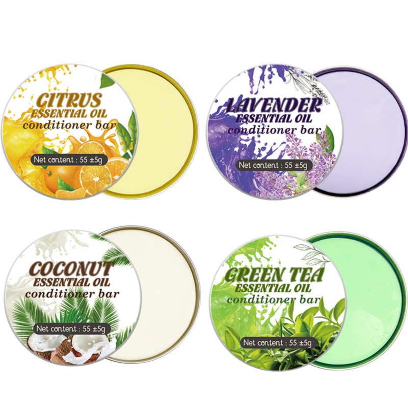 Hair care soap plant essential oil conditioner smooth care hair soap
