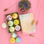 100g bath ball set aromatherapy essential oil bath essential oil explosion ball milk bath salt ball bubble bath ball