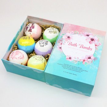 100g bath ball set aromatherapy essential oil bath essential oil explosion ball milk bath salt ball bubble bath ball