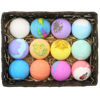 70g dried flower bath bomb salt ball rose essential oil bath ball bath bomb bubble bath ball bath salt