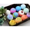 70g dried flower bath bomb salt ball rose essential oil bath ball bath bomb bubble bath ball bath salt