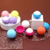 Makeup creative ball lipstick cute moisturizing lip balm fruit colorful lip oil