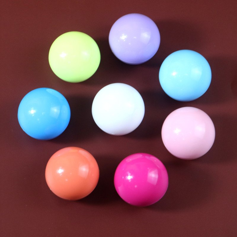 Makeup creative ball lipstick cute moisturizing lip balm fruit colorful lip oil