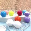 Makeup creative ball lipstick cute moisturizing lip balm fruit colorful lip oil