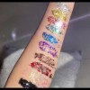 Beauty Eyeshadow Face and Body Glitter Colorful Stage Makeup Glitter Gel Liquid Facial Makeup