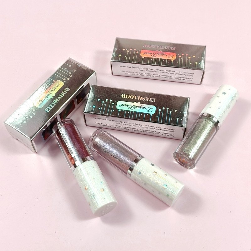 Liquid eye shadow single sparkling brightening liquid glitter eye shadow chameleon eye shadow stage eye shadow
