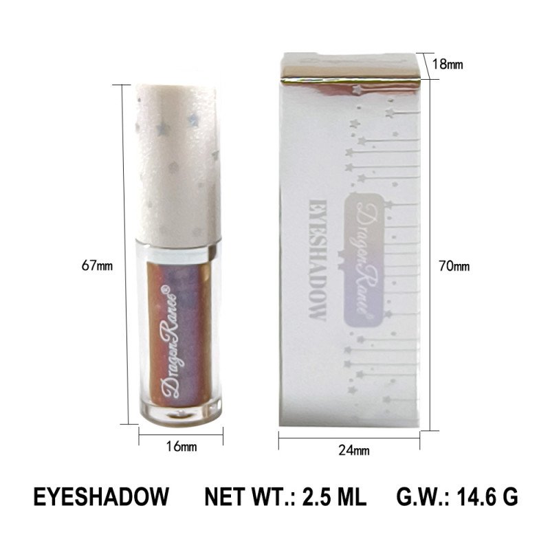 Liquid eye shadow single sparkling brightening liquid glitter eye shadow chameleon eye shadow stage eye shadow