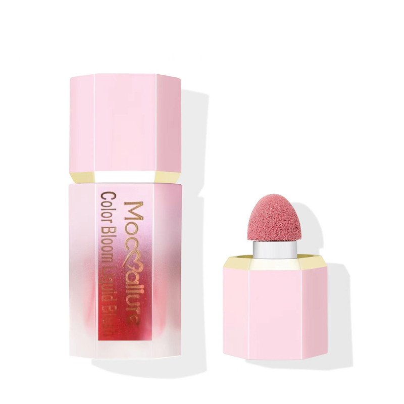 Makeup Hexagon Liquid Blush Milk Rouge Women's Facial Liquid Highlight Repair Moisturizing