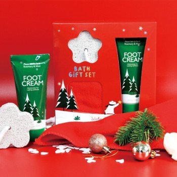 Christmas series of care kits, hand cream, face cream, body spray