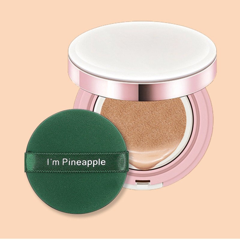 Pineapple Pie Air Cushion Powder Puff Egg Yolk Pie Double Powder Puff Beauty Egg that can be used wet or dry and becomes larger when exposed to water
