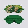 oil painting double-sided imitation silk shading eye mask sleeping elastic,a light eye protection choice