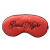 Silk embroidery goodnight eye mask, simulated silk embroidery adjustment buckle, light-shielding sleep eye mask