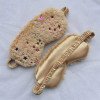colorful cute cartoon rabbit fur simulated silk eye mask home blackout sleep star plush eye mask