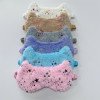 New cartoon fox rabbit fur eye mask, cute little star plush shade eye mask