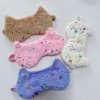 New cartoon fox rabbit fur eye mask, cute little star plush shade eye mask