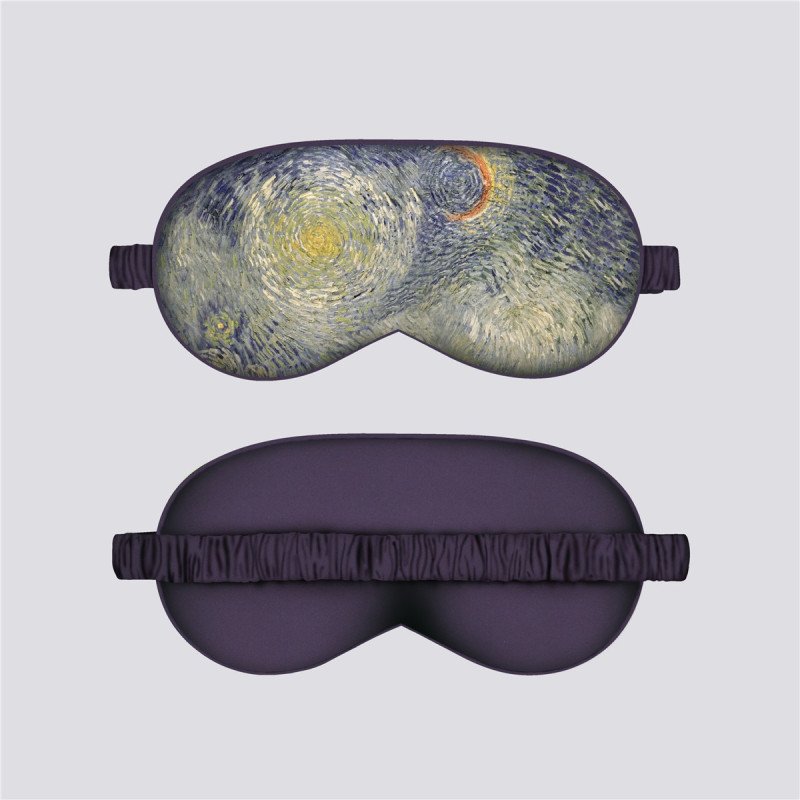 Oil painting series eye mask, comfortable shading artifact