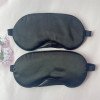 New double-sided simulated silk sleeping eye mask shade with nose pads travel set eye mask aviation eye mask