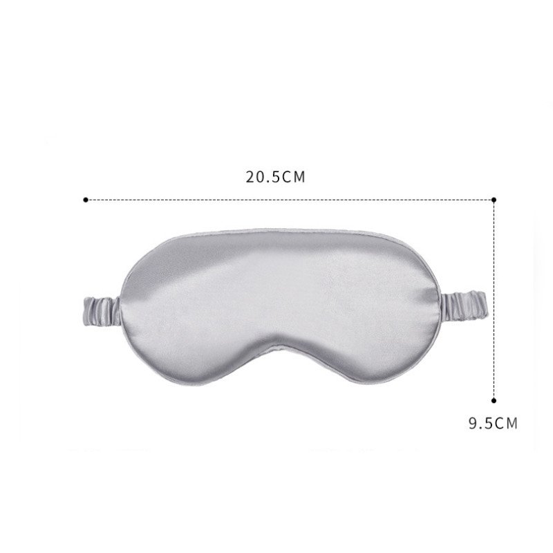 Simulated silk eye mask aviation eye mask sleeping eye mask with custom logo shade breathable eye mask portable eye mask