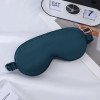 Eye mask simulated silk double-sided mulberry silk shade sleep eye mask with printed logo outdoor travel essential