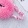 Plush colorful unicorn eye mask, cute cartoon plush eye mask, blackout sleep eye mask