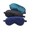 Spot double-sided simulated silk eye mask mulberry silk blackout sleep ice eye mask ice bag eye protection adjustable elastic band