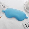 Pure color simulated silk eye mask blackout sleep outdoor home eye mask sleep eye mask multi-color