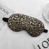 Pure color simulated silk eye mask blackout sleep outdoor home eye mask sleep eye mask multi-color