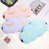 3D three-dimensional cloud sleep eye mask double-sided ice silk blackout breathable eyelash eye mask printed LOGO multi-color