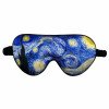 New Van Gogh printed eye mask, sunflower shade sleeping eye mask, retro portable high-value eye mask