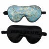 New Van Gogh printed eye mask, sunflower shade sleeping eye mask, retro portable high-value eye mask