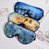 New Van Gogh printed eye mask, sunflower shade sleeping eye mask, retro portable high-value eye mask