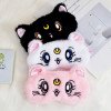New cute Sailor Moon plush eye mask, embroidery shade sleeping eye mask, cute cat ear eye mask for girls