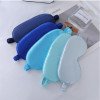 Double-sided solid color simulated silk eye mask wholesale elastic band spot wholesale mulberry silk shade sleeping eye mask