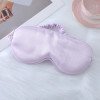 Crystal satin simulated silk sleep eye mask shade sleeping outdoor home travel eye mask in multiple colors
