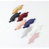 22 momme hot-selling silk eye mask, S-type shiny mulberry silk light-blocking eye mask with LOGO
